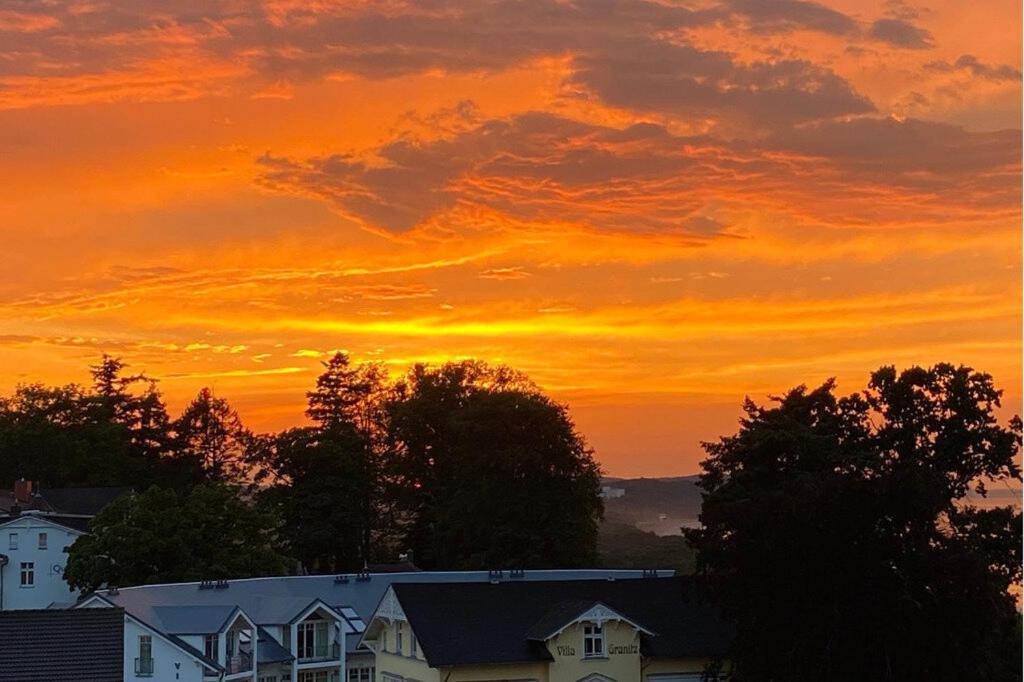 Ferienwohnung „Abendrot“ Mit Meerblick Goehren  Exteriér fotografie